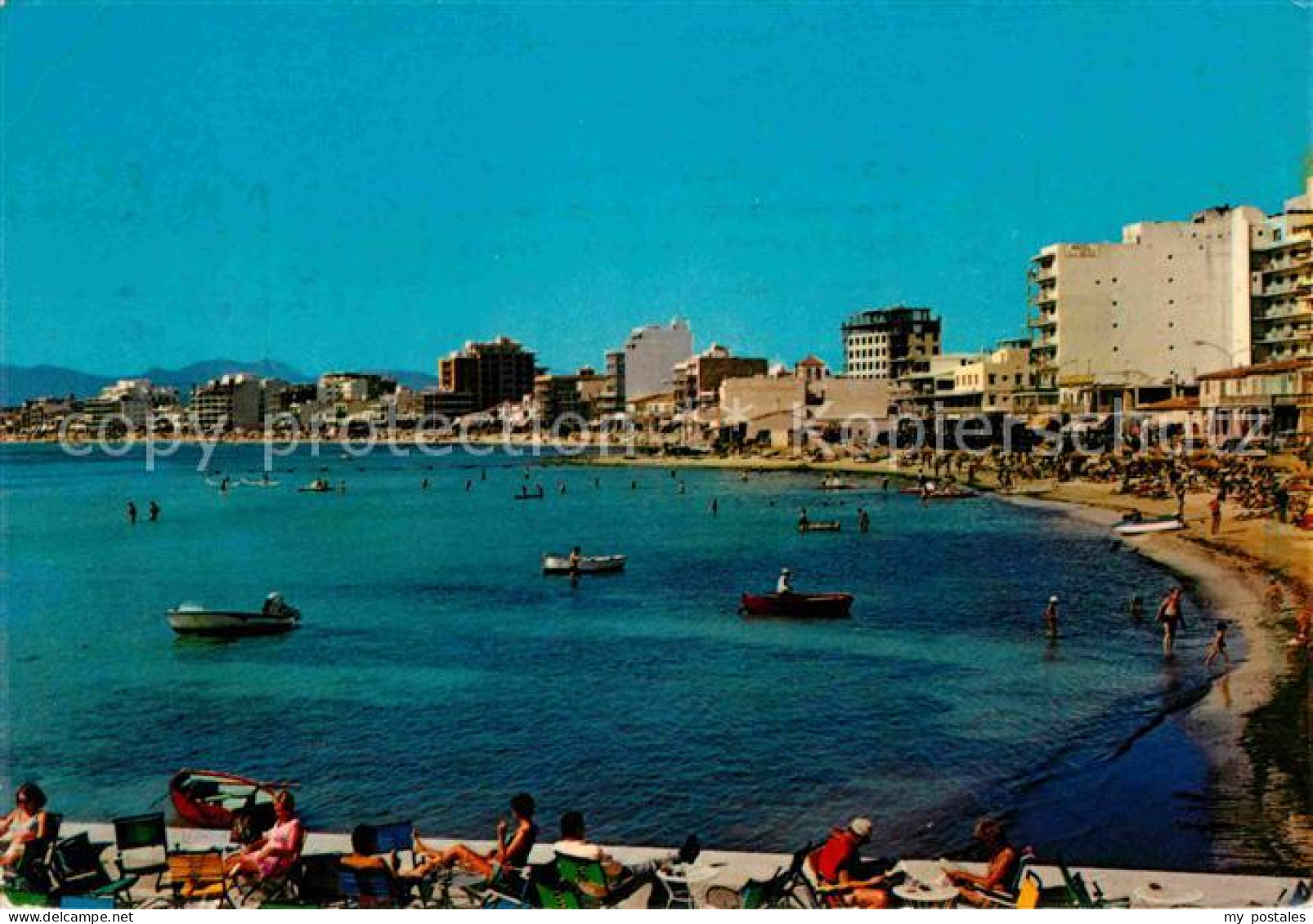 72662327 El Arenal Mallorca Vista Desde El Club Nautico Playa Strand Hotels  - Autres & Non Classés