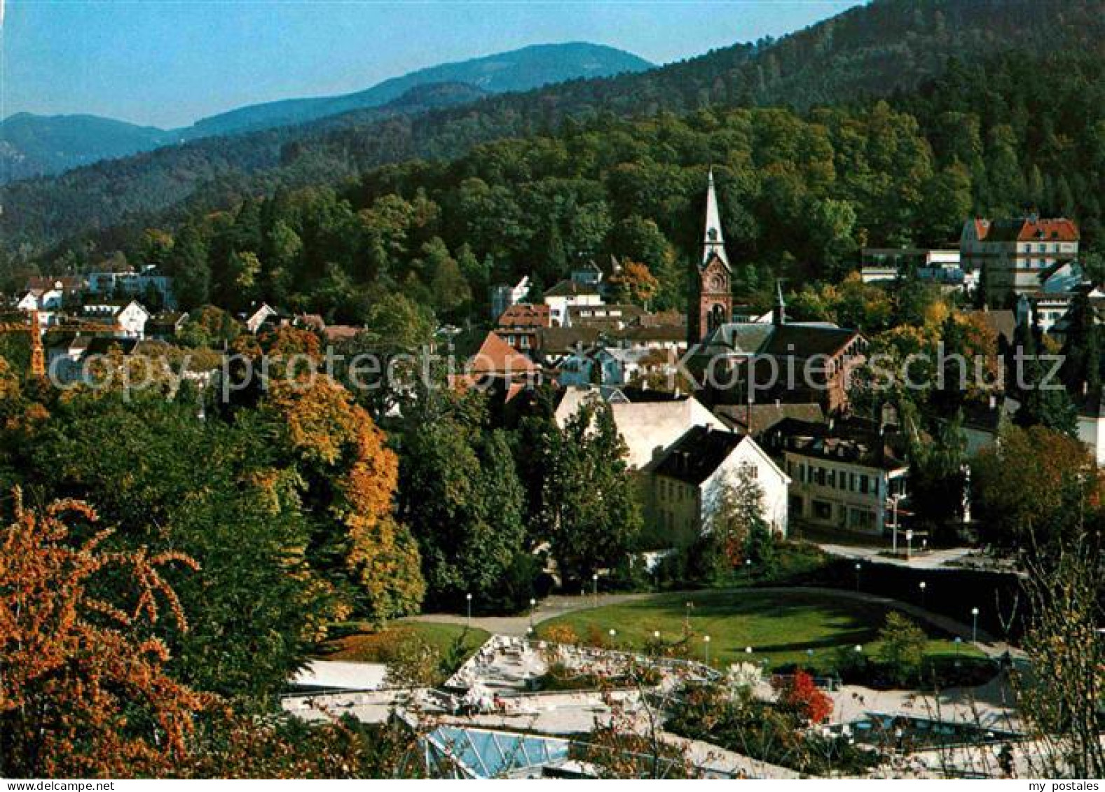 72662267 Badenweiler Ortsansicht Mit Kirche Thermalkurort Schwarzwald Badenweile - Badenweiler