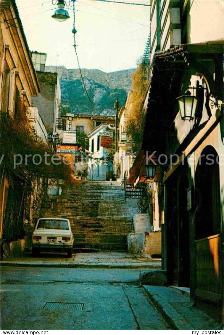 72661992 Plaka Athens Dorfmotiv Plaka Athens - Greece