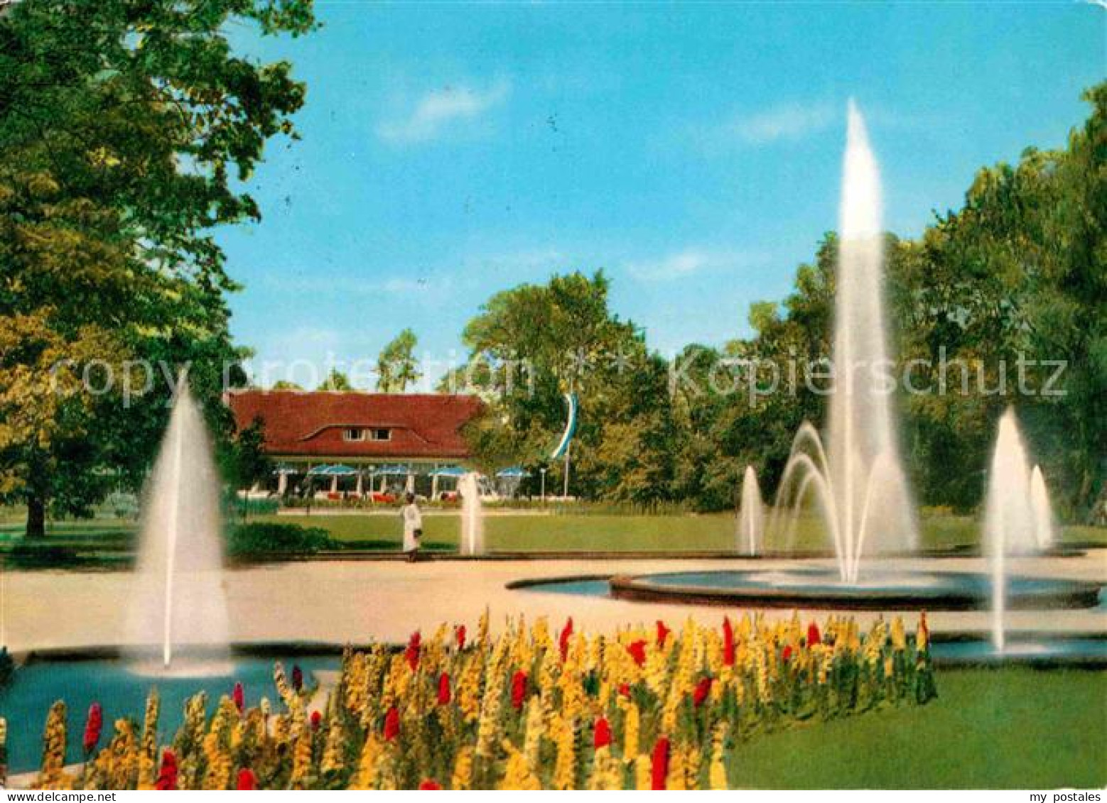 72661214 Fuerth Bayern Stadtpark Fontaenenhof Und Milchgaststaette Fuerth - Fürth