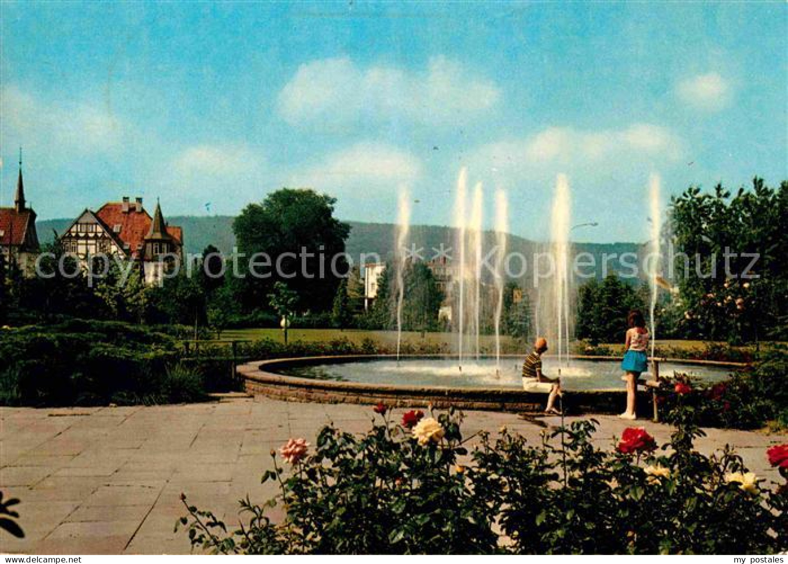 72661210 Rinteln Weser Parkanlage Schlingwiese Springbrunnen Rinteln - Rinteln