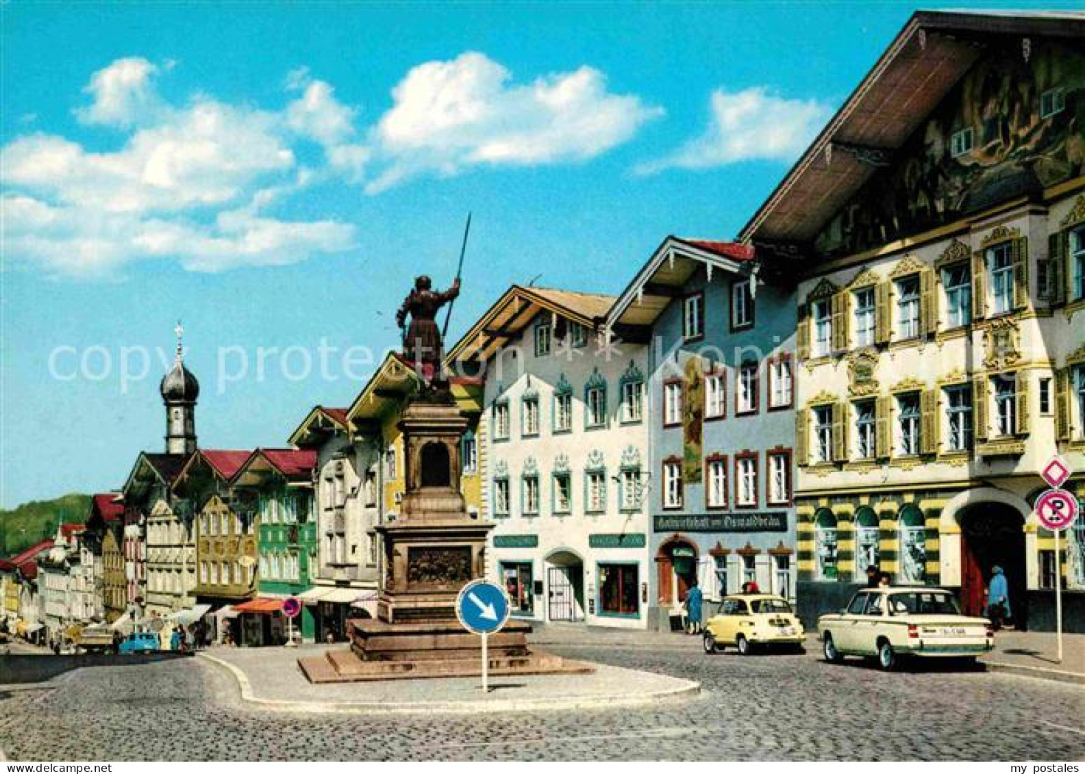 72658212 Bad Toelz Marktstrasse Winzerer-Denkmal Bad Toelz - Bad Tölz