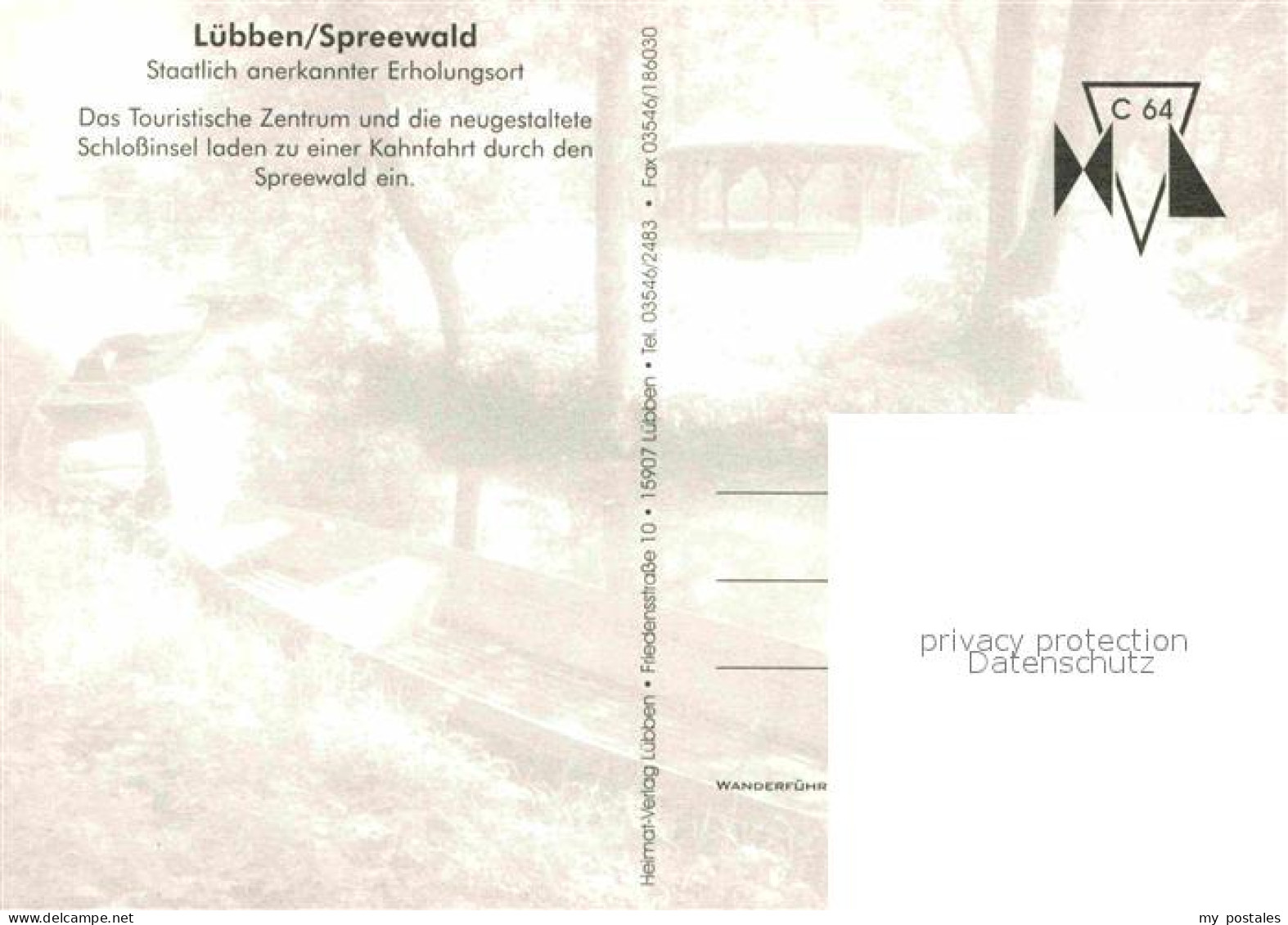 72654459 Luebben Spreewald Kahnfahrt Luebben - Luebben (Spreewald)