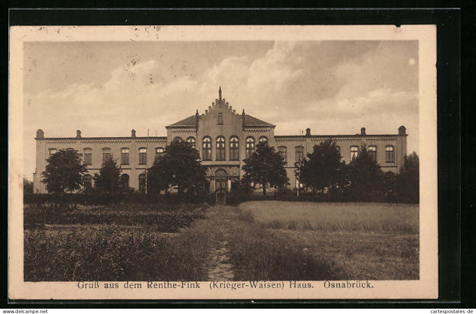 AK Osnabrück, Renthe-Fink (Krieger-Waisen) Haus  - Osnabrueck