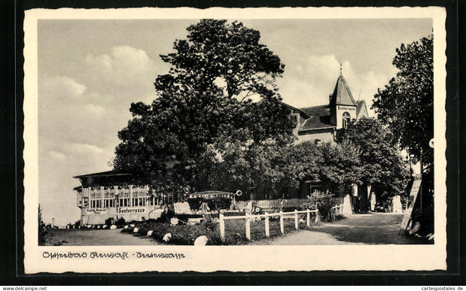 AK Rewahl /Ostsee, Gasthaus Seeterrasse  - Pommern