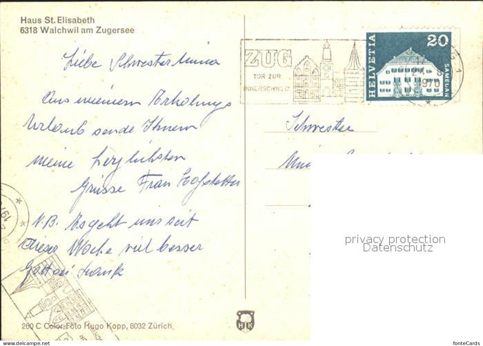 11856169 Walchwil Haus St Elisabeth Walchwil - Sonstige & Ohne Zuordnung