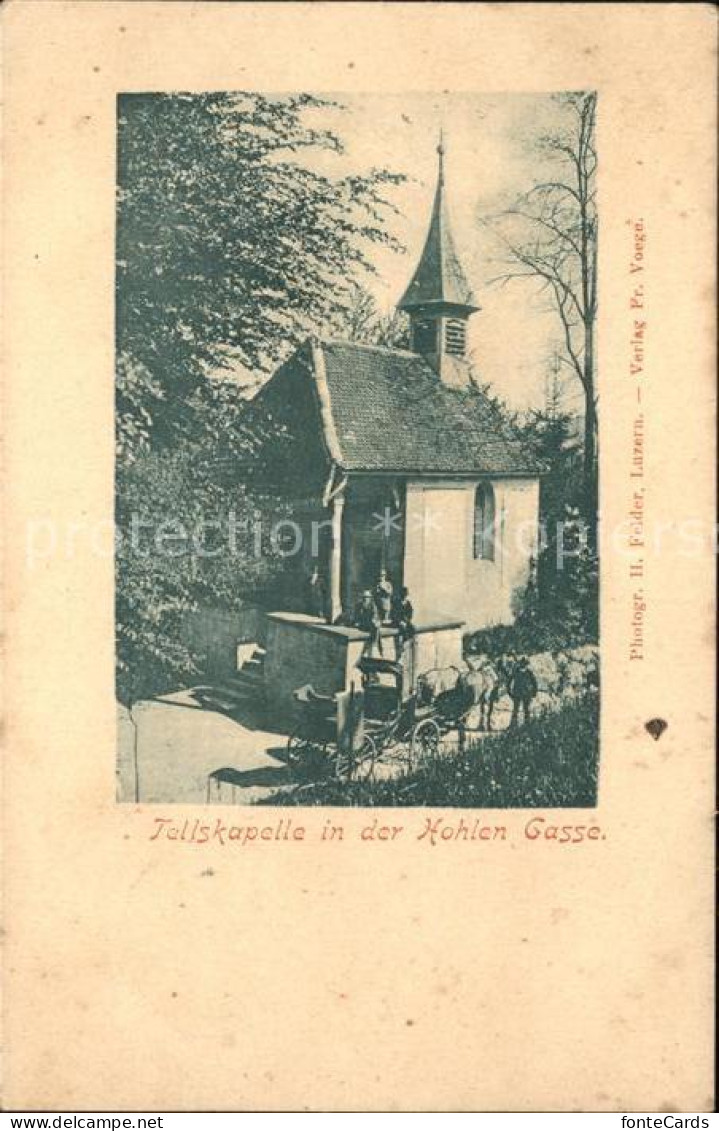 11776619 Kuessnacht Tellskapelle In Der Hohlen Gasse Kuessnacht Am Rigi - Other & Unclassified