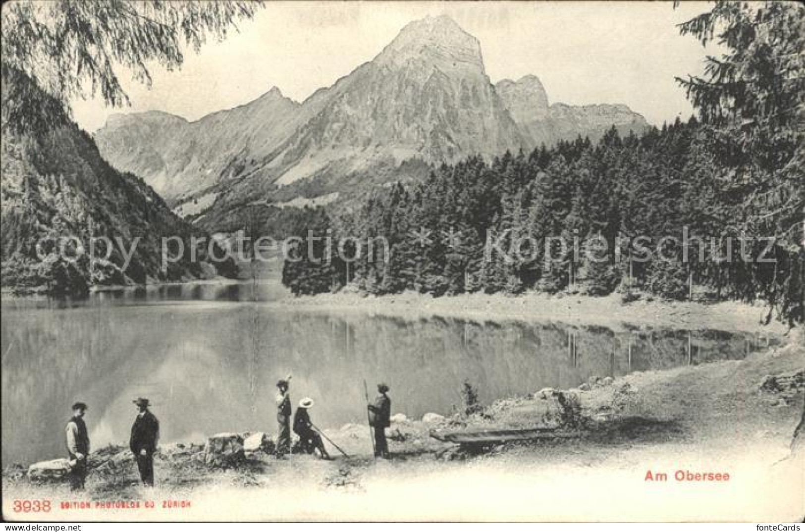 11751429 Obersee GL Panorama Kloental - Andere & Zonder Classificatie