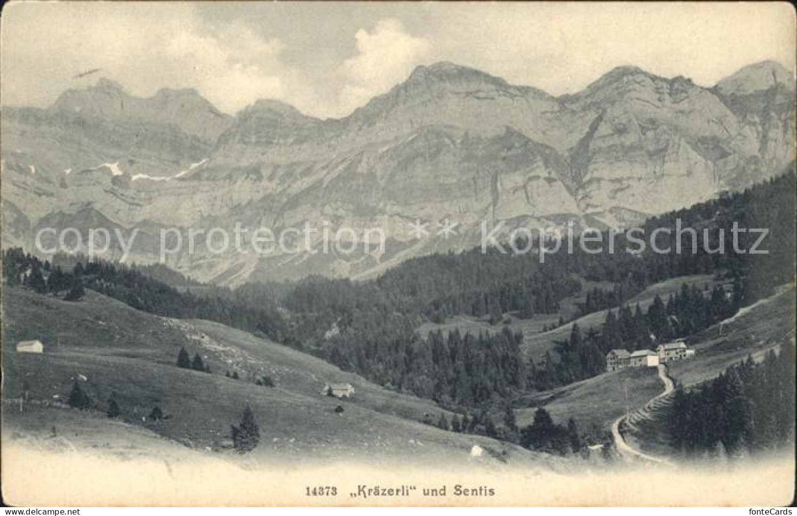 11745209 Saentis AR Und Kraezerli Panorama Saentis AR - Sonstige & Ohne Zuordnung