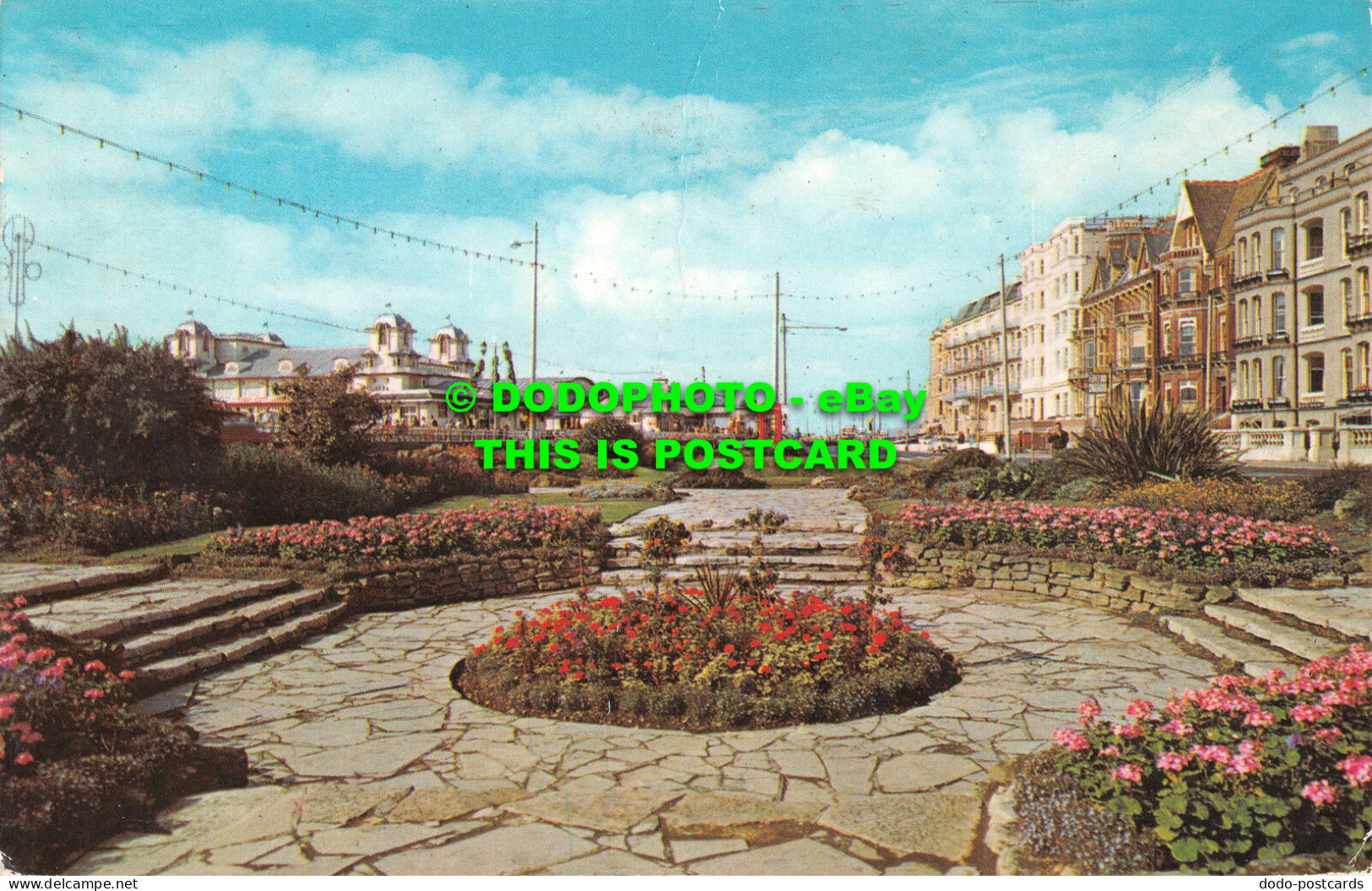 R502179 Southsea. Sunken Gardens. Postcard. 1972 - Monde