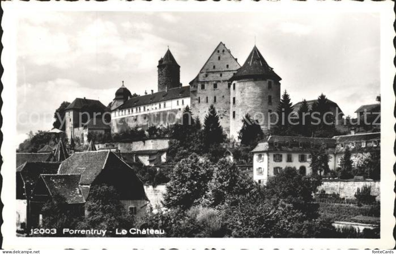 11735889 Porrentruy Le Chateau Porrentruy - Andere & Zonder Classificatie