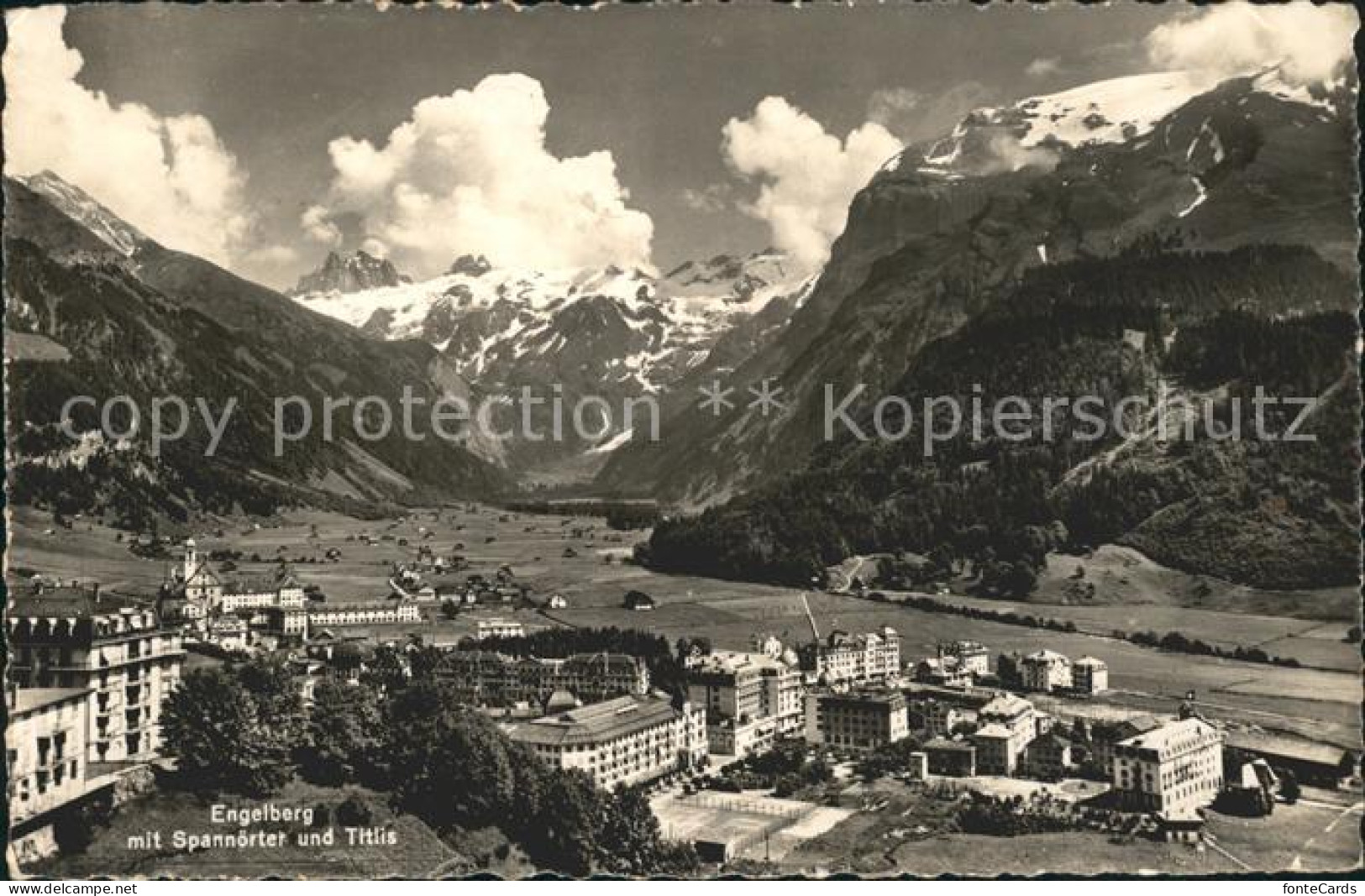 11728859 Engelberg OW Mit Spannoerter Und Titlis Engelberg - Sonstige & Ohne Zuordnung