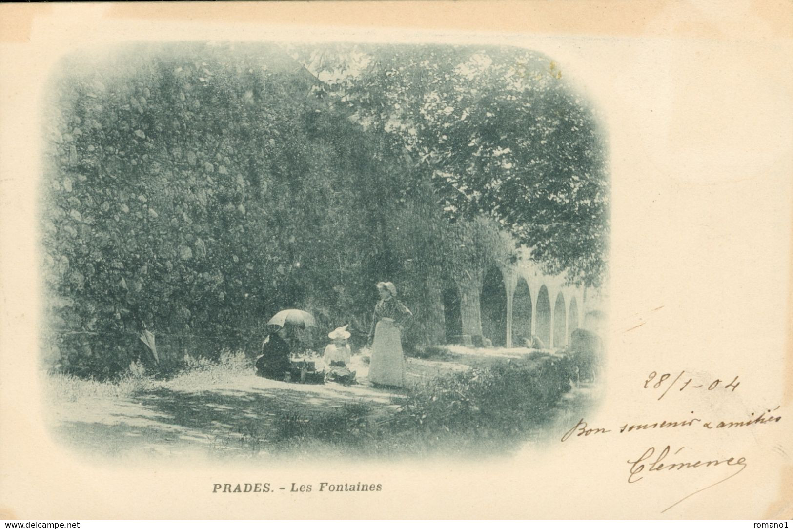 66)   PRADES  -  Les Fontaines - Prades