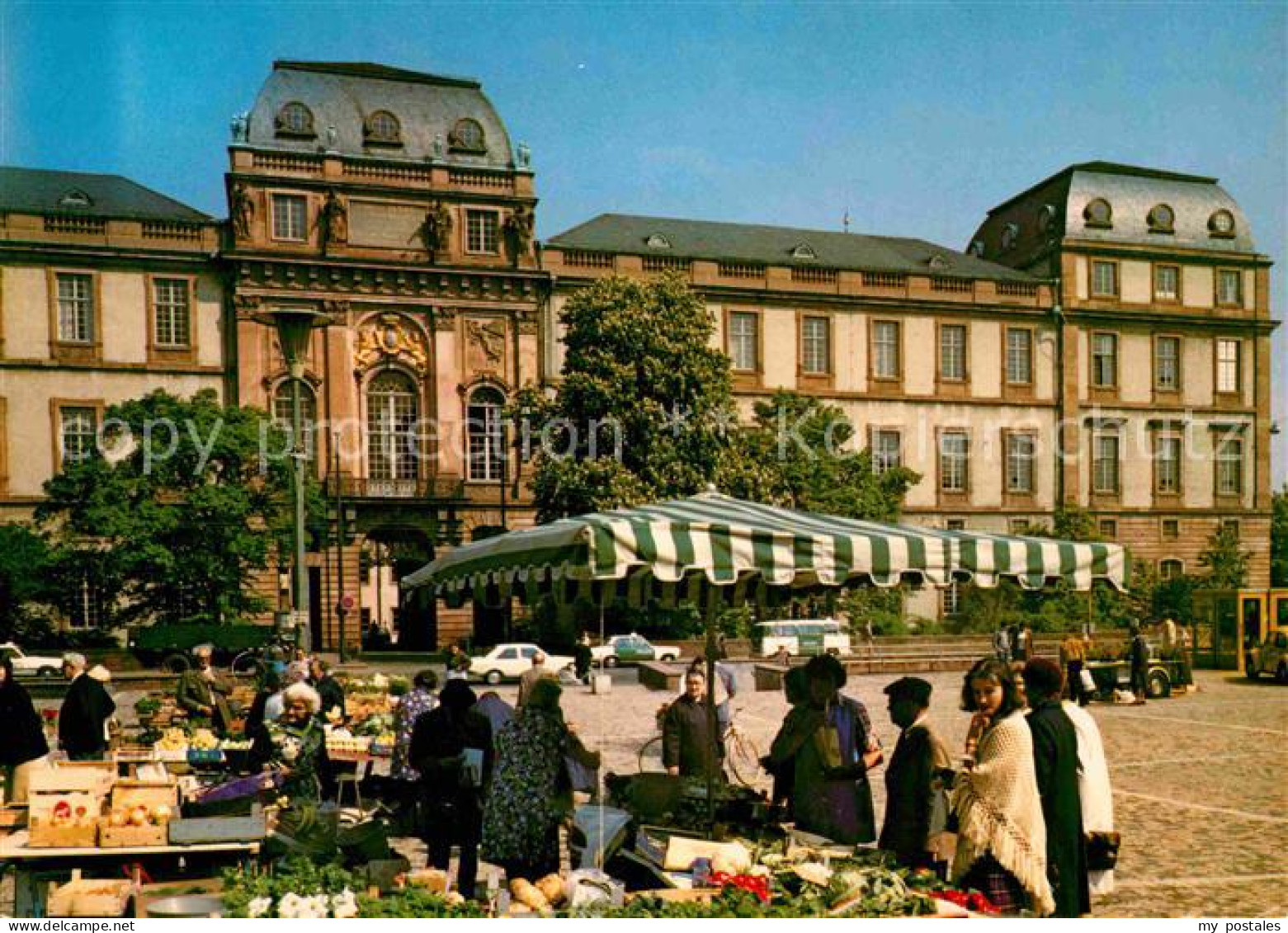 72651006 Darmstadt Schloss Markt Darmstadt - Darmstadt