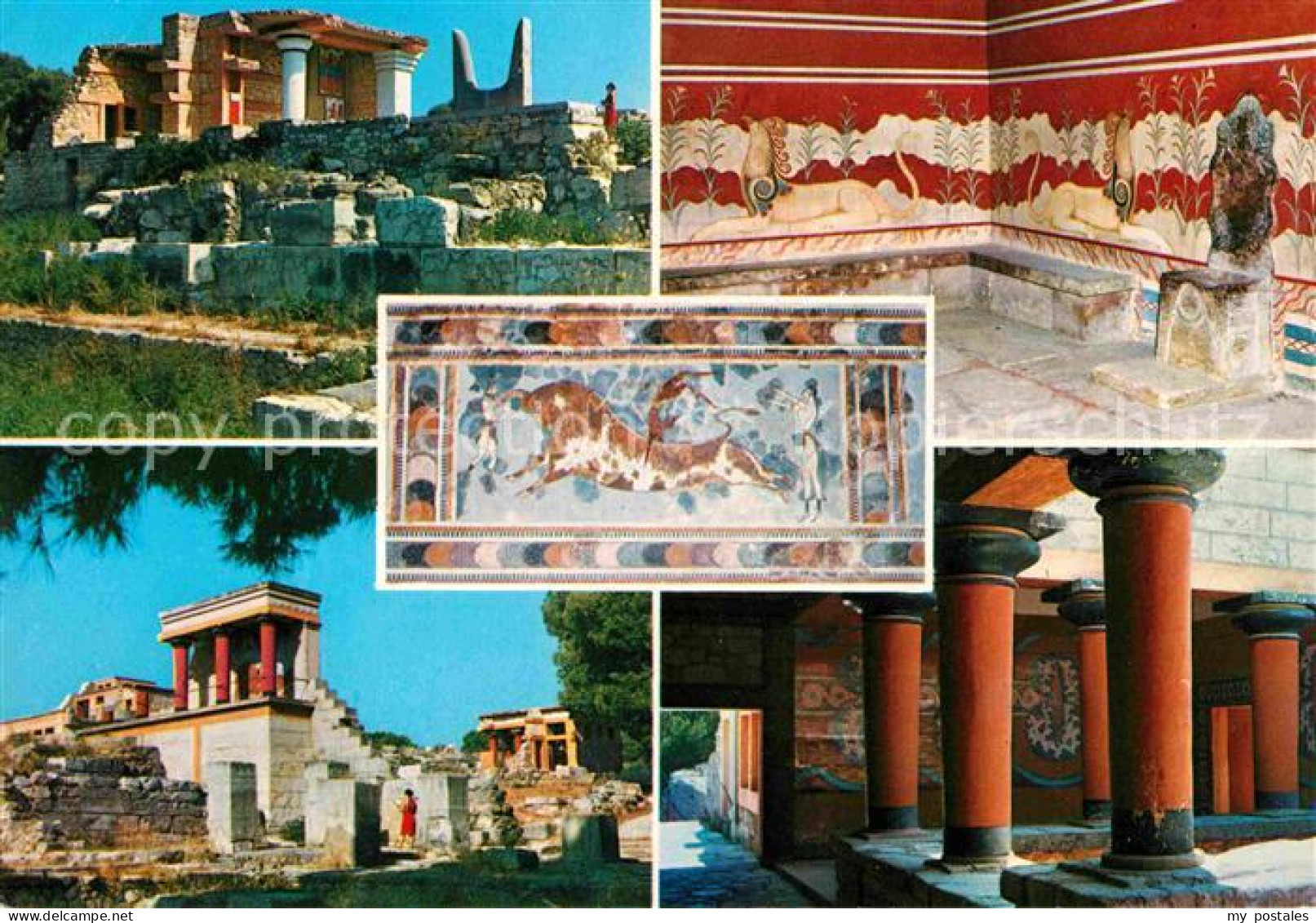 72647472 Knossos Cnosse Kreta Teilansichten Knossos Cnosse Kreta - Grèce