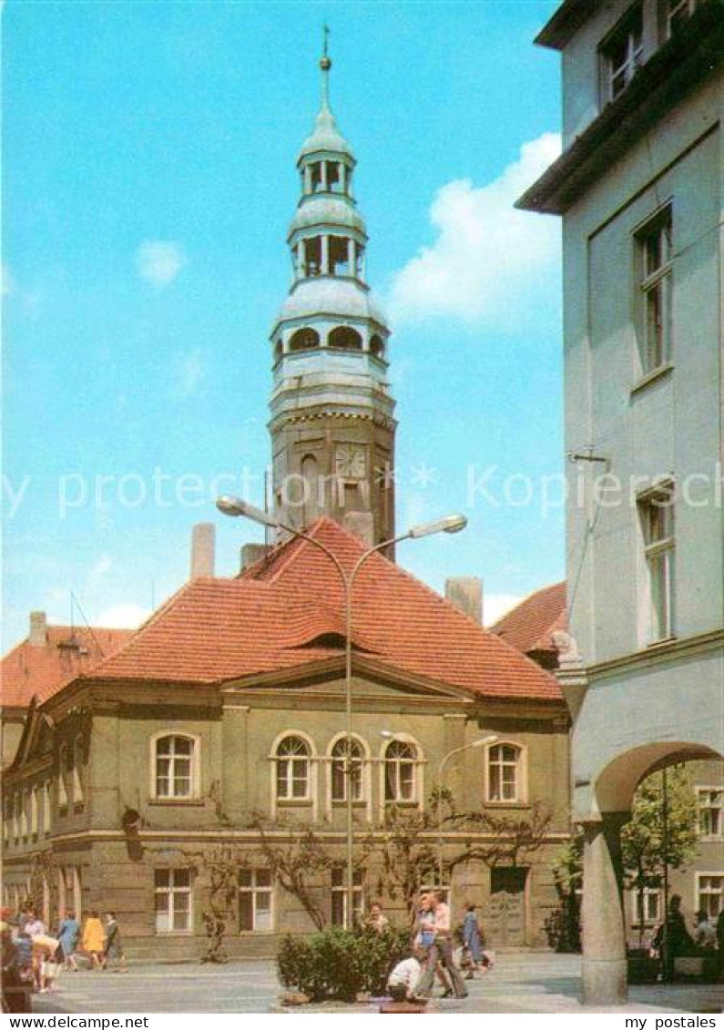 72646024 Zielona Gora Ratusz Z Barokowa Vieza Rathaus Zielona Gora - Poland