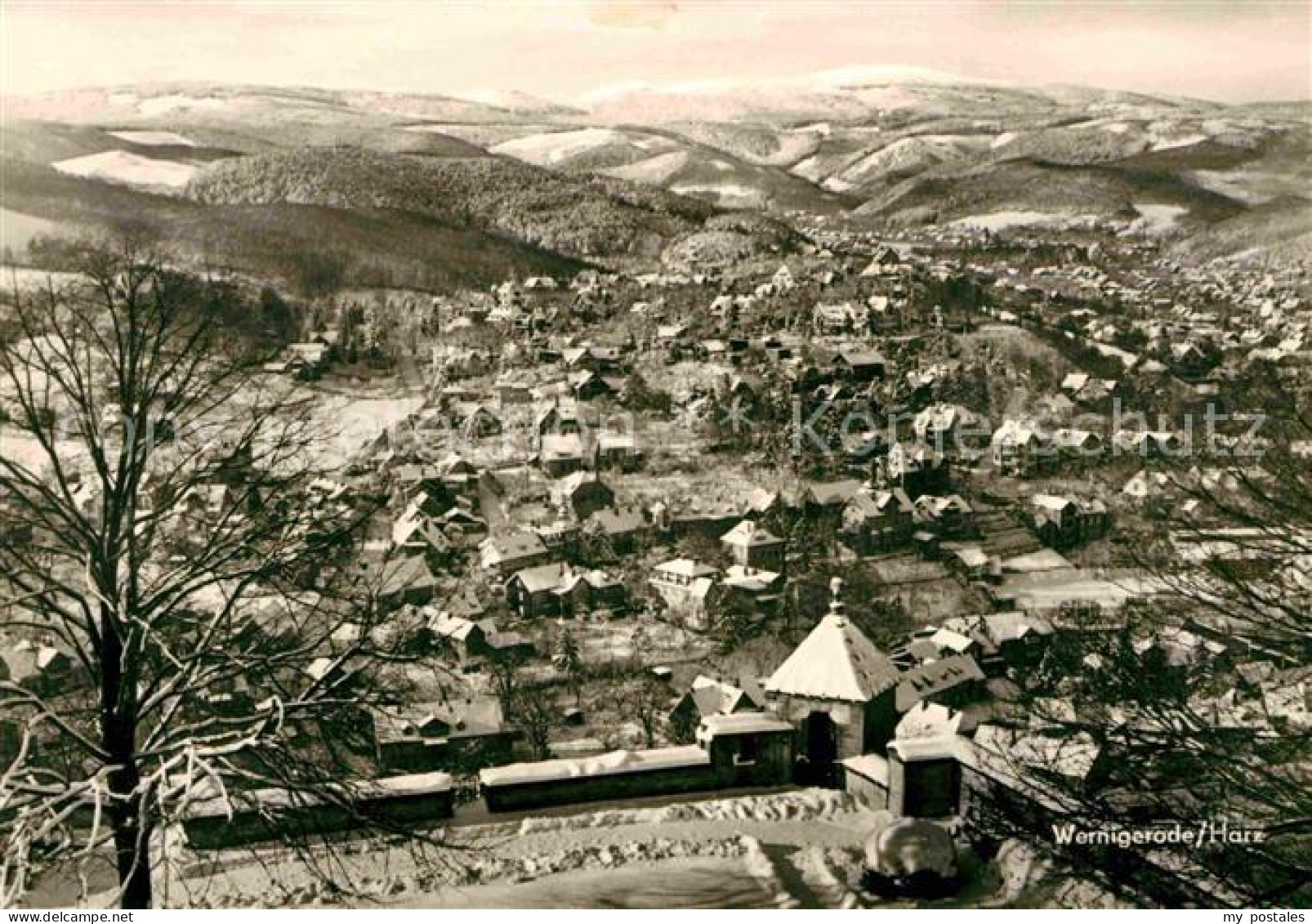 72645965 Wernigerode Harz Blick Vom Schloss Feudalmuseum Wernigerode - Wernigerode