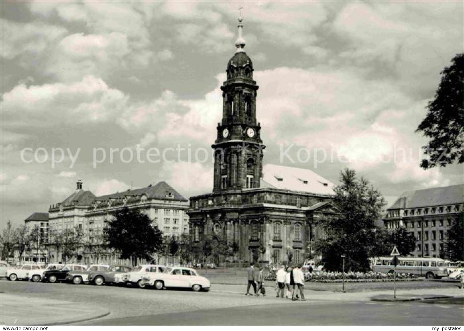 72644592 Dresden Altmarkt Kreuzkirche Dresden Elbe - Dresden