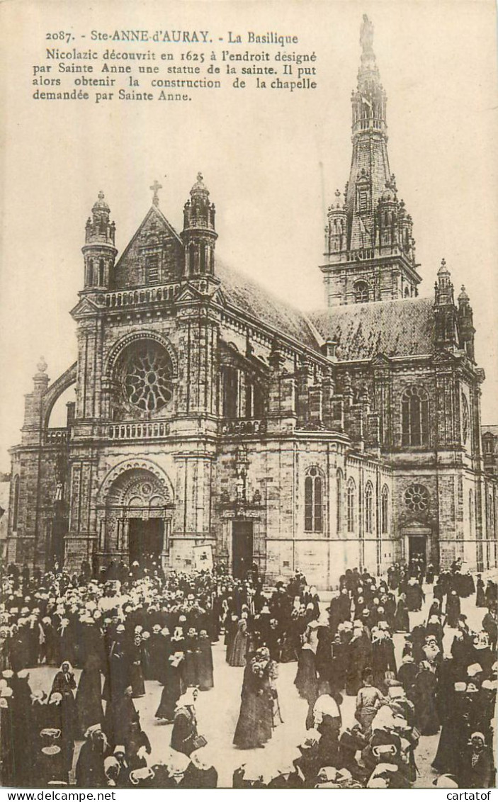 SAINTE ANNE D'AURAY . La Basilique - Sainte Anne D'Auray