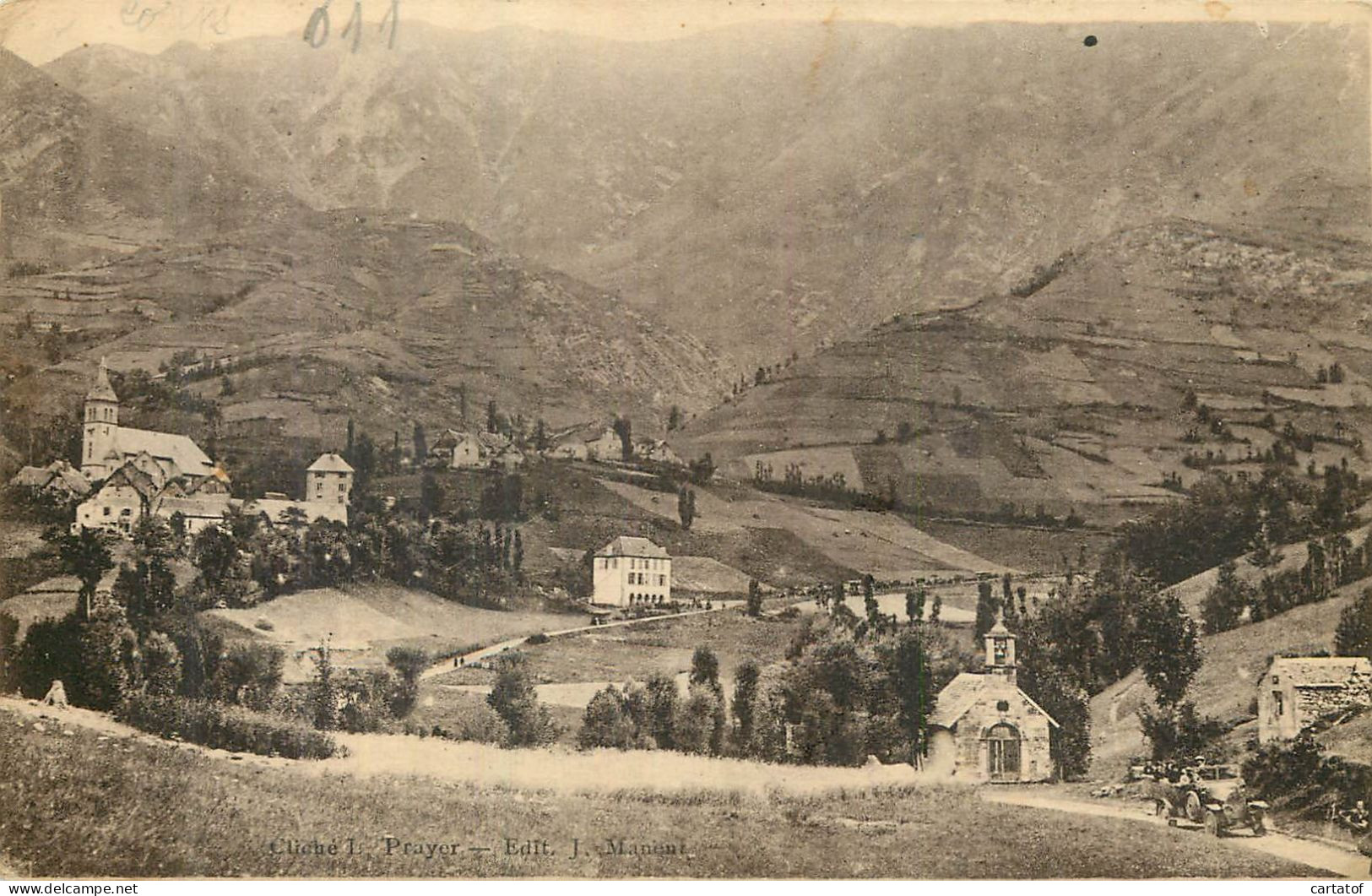 Village De NOTRE DAME DE LA SALETTE . Départ De La Caravane De Strasbourg - La Salette