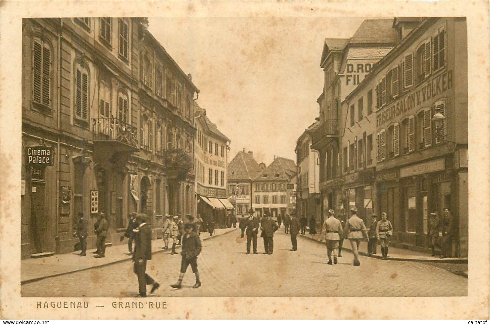 HAGUENAU .  Grande Rue - Haguenau