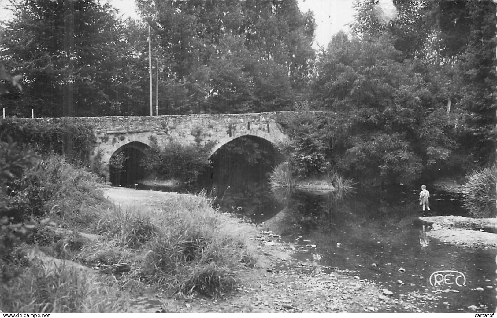 SAINT JUNIEN . Le Pont Ste-Elisabeth Sur La Glane  - Saint Junien