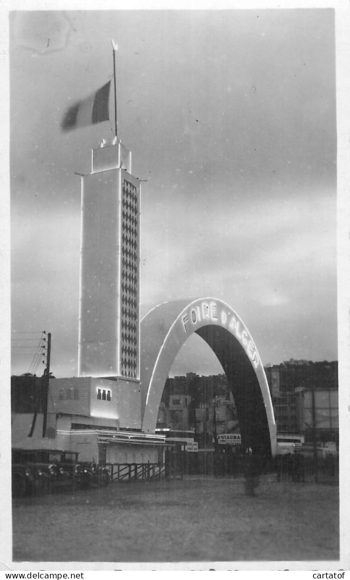   FOIRE D'ALGER ( Entrée ) . - Algerien