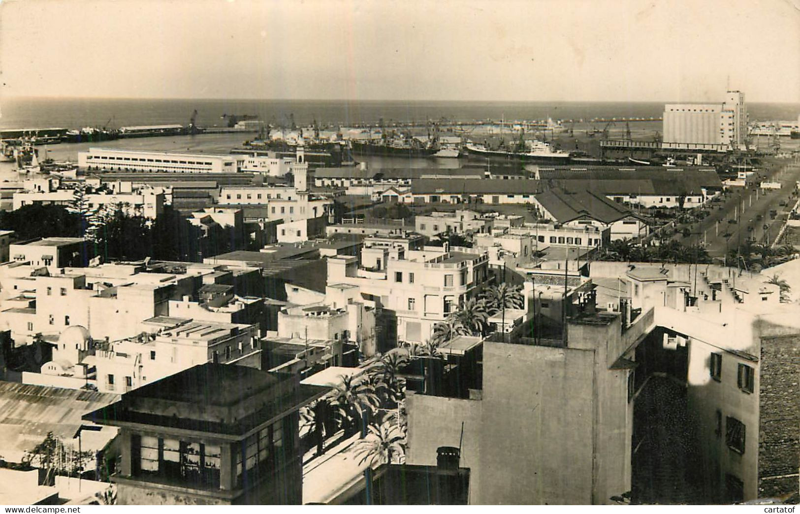 CASABLANCA . Vue Générale Du Port - Casablanca