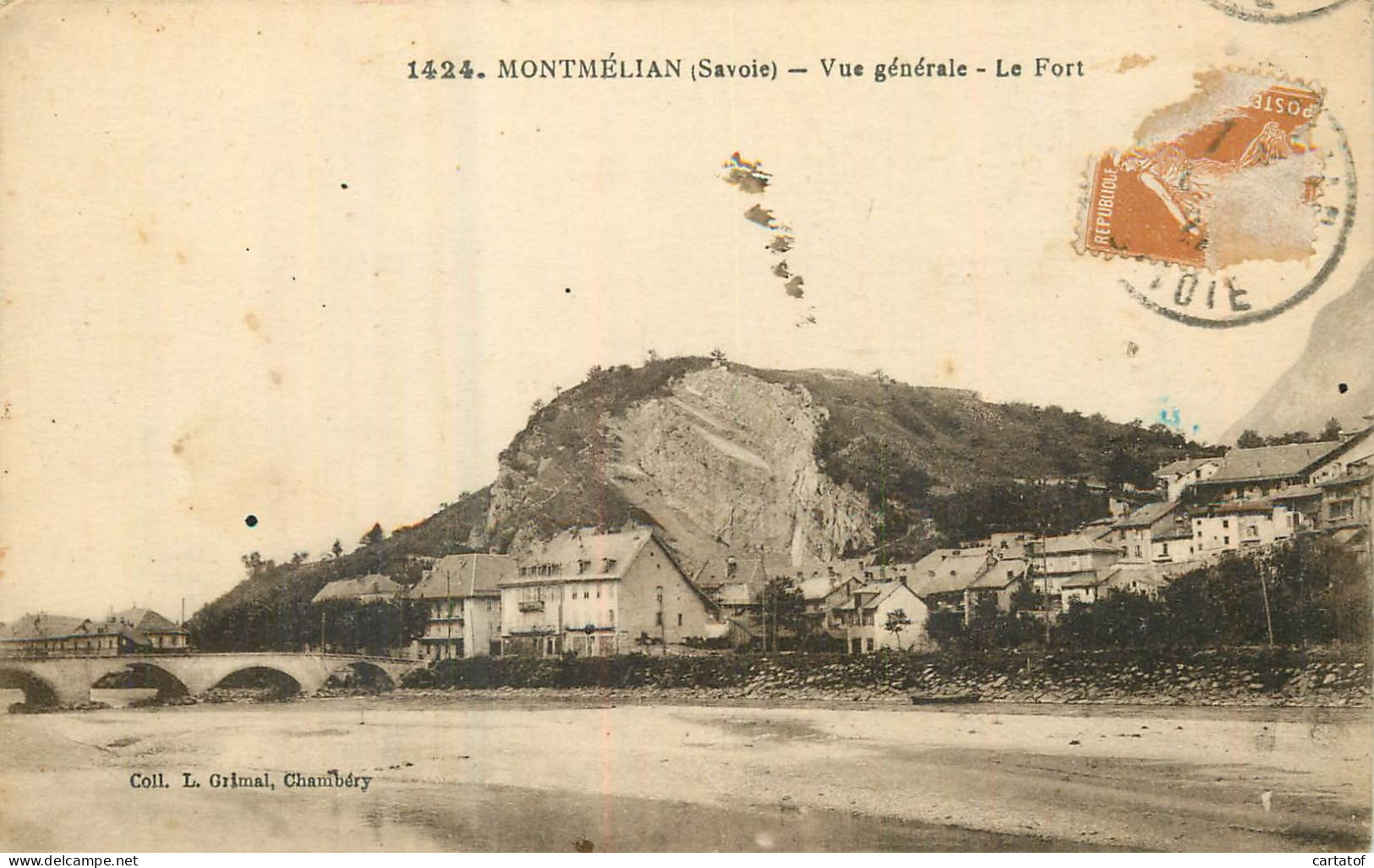MONTMELIAN . Vue Générale . Le Fort - Montmelian