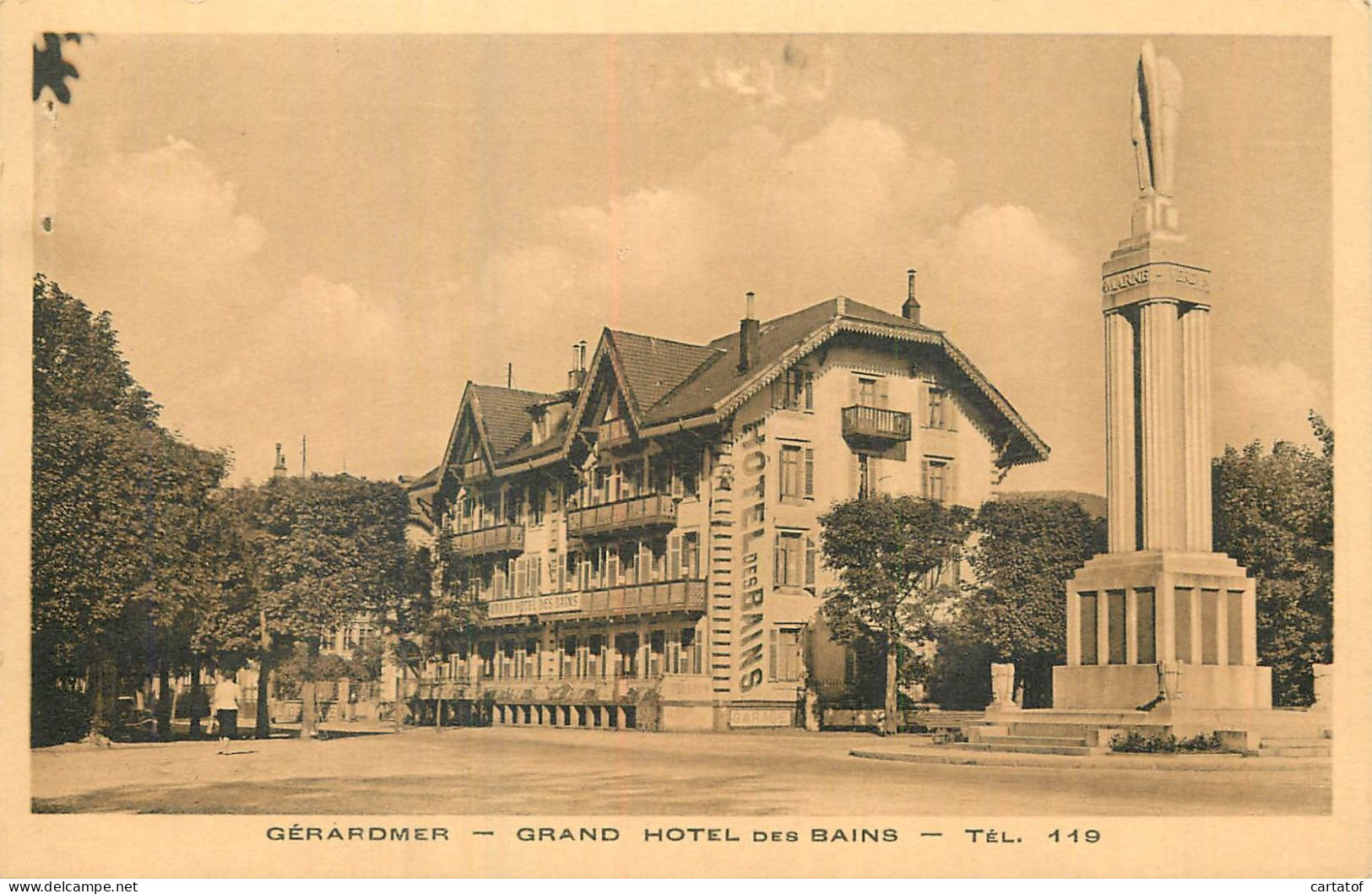 GERARDMER . Grand Hotel Des Bains . - Gerardmer