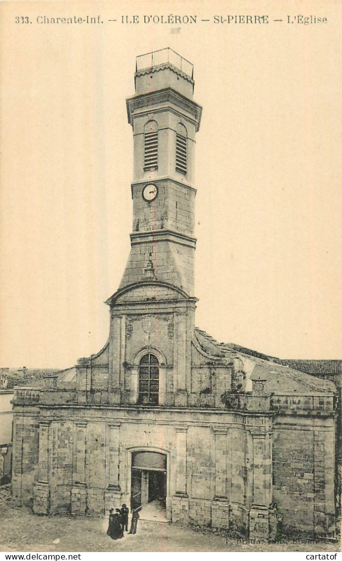 ILE D'OLERON . SAINT PIERRE . L'Eglise - Ile D'Oléron