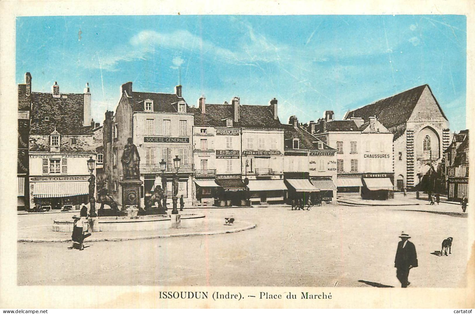 ISSOUDUN . Place Du Marché - Issoudun