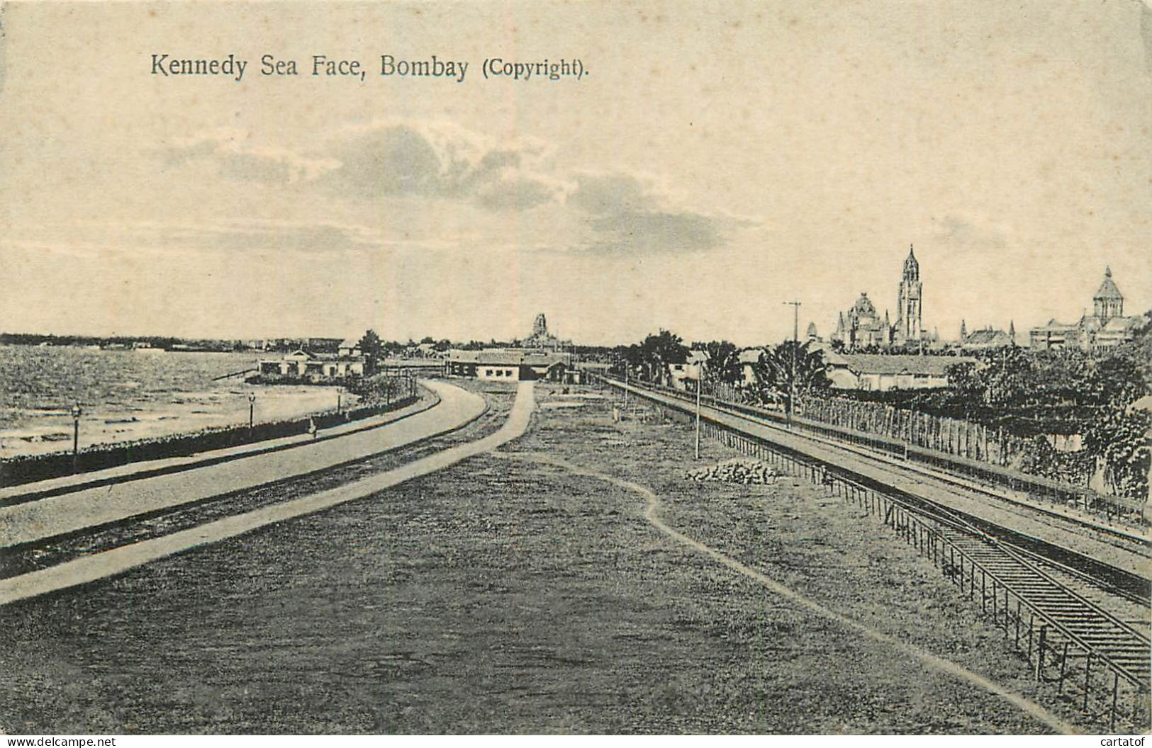 BOMBAY . Kennedy Sea Face . - India