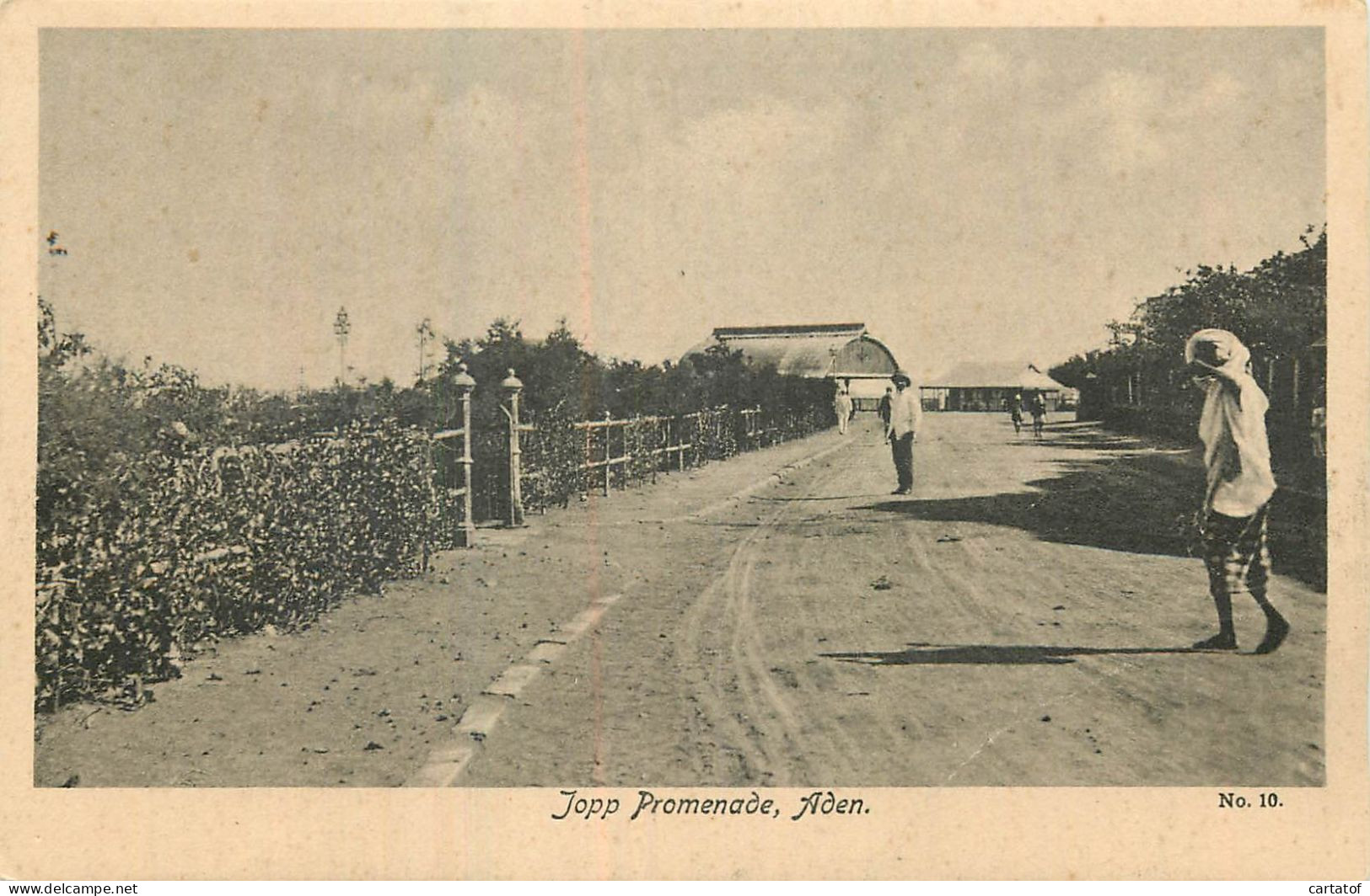 ADEN .  JOPP PROMENADE . CPA Naimée . - Yémen