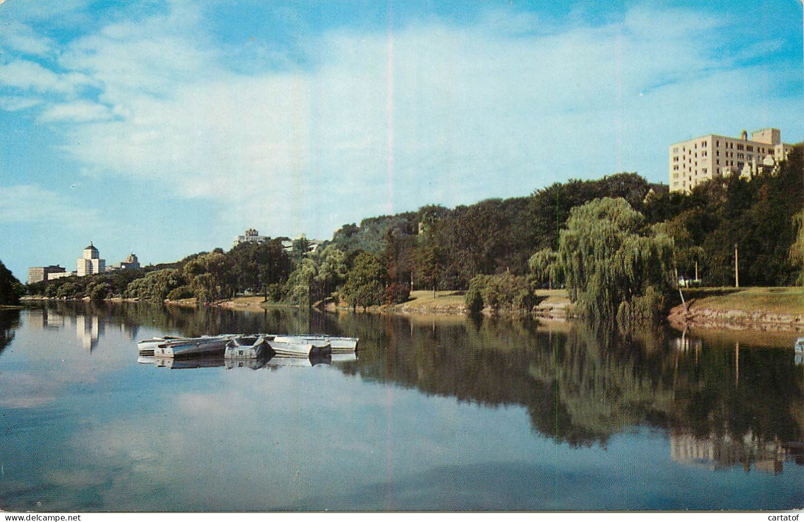 JUNEAU PARK . LAGOON SHOWING ELKS CLUB … - Autres & Non Classés