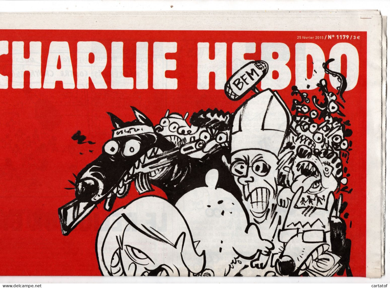 CHARLIE HEBDO N° 1179 Février 2015 - Humor