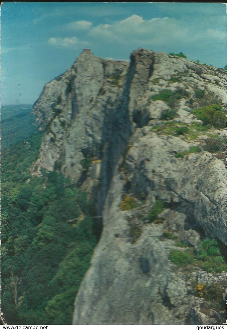 La Sainte-Baume - L'Ermitage De La Grotte Et Le Saint-Pilon - Au Dos Tampon "Souvenir De La Grotte De Ste-M- M." - (P) - Aups