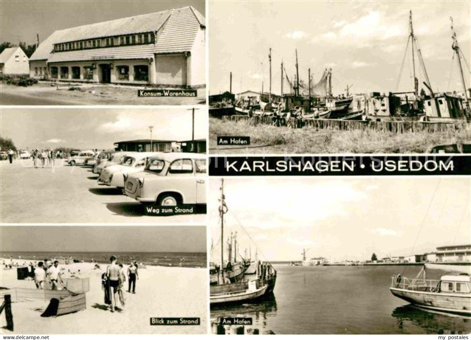 72643489 Karlshagen Konsum Warenhaus Strandweg Strand Hafenpartien Karlshagen Us - Other & Unclassified