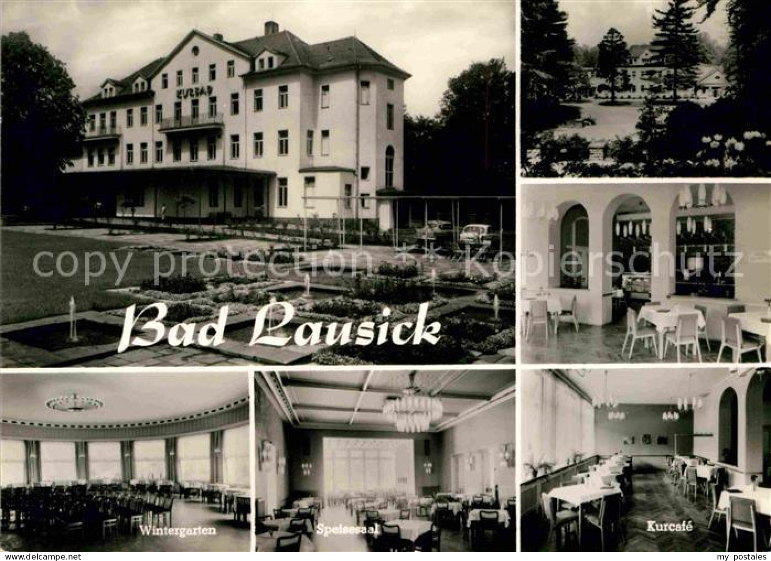 72642614 Bad Lausick Kurbad Wintergarten Speisesaal Kurcafe Bad Lausick - Bad Lausick