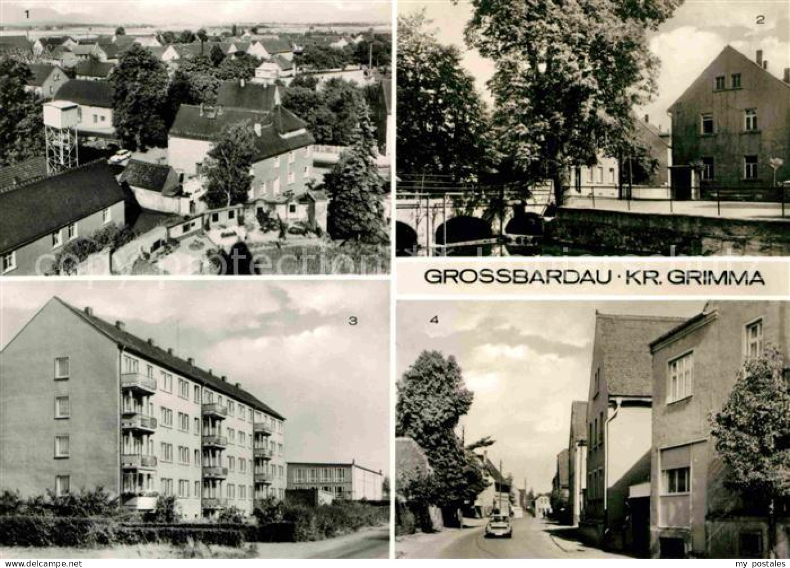 72642612 Grossbardau Stadtblick Schmiedeteich Neubau Polytech Oberschule Schulst - Other & Unclassified