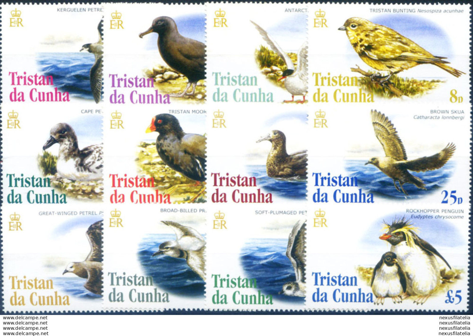 Definitiva. Fauna. Uccelli 2005. - Tristan Da Cunha