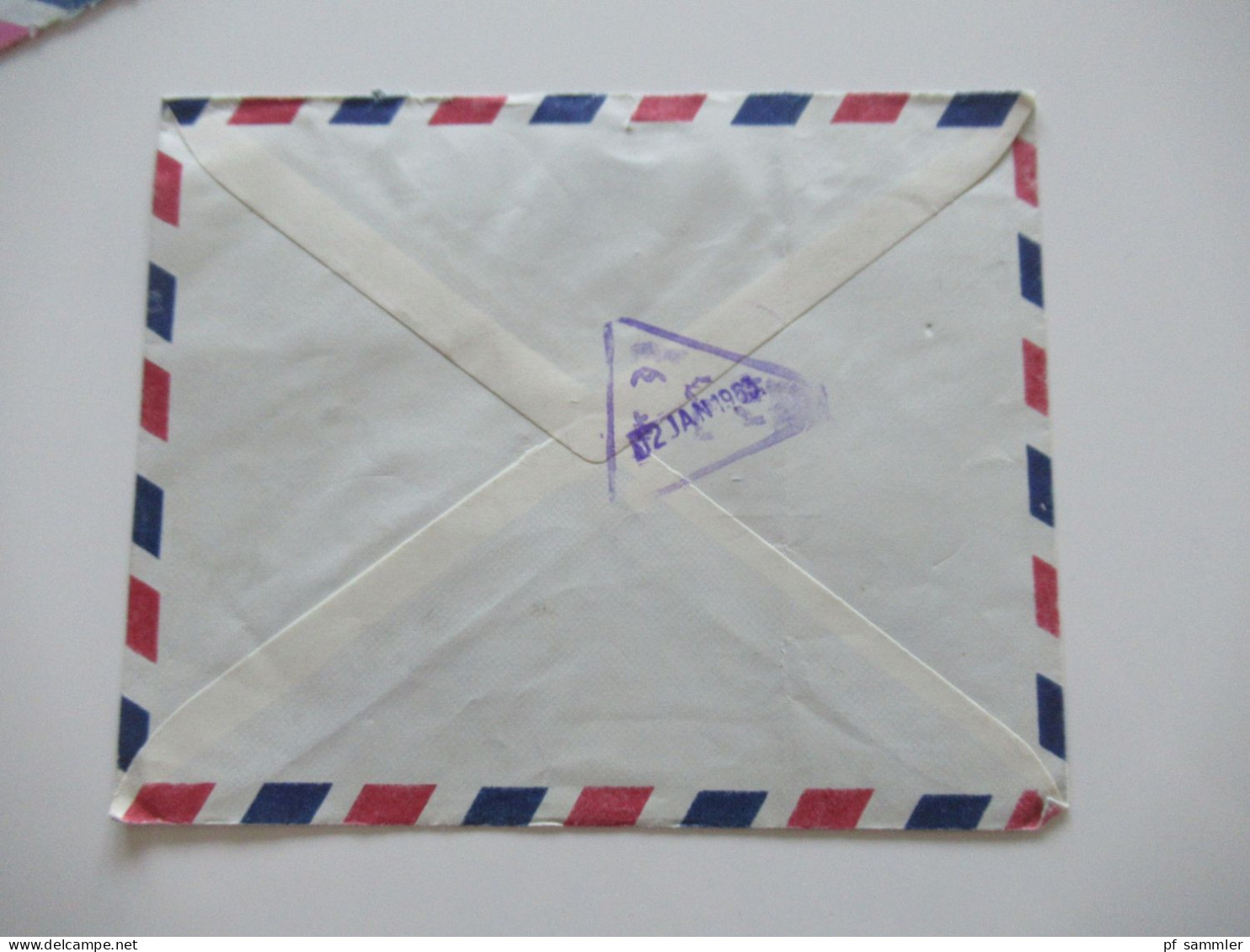 Asien Irak um 1963 Air Mail Luftpost 12 Belege Firmenumschläge Makram Trading Co. Akrawi Building Baghdad Republic Iraq