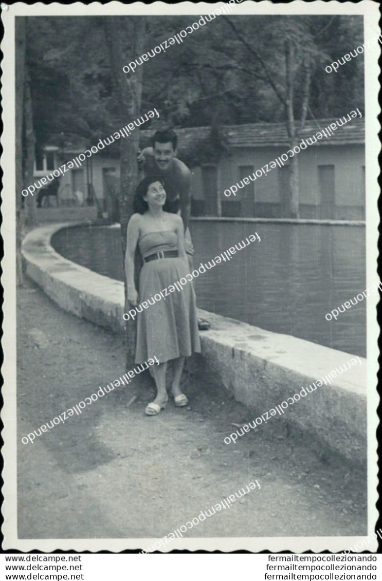 Az688  Foto Privata Equi Terme Frazione Di  Di Fivizzano  1954 Massa Carrara - Massa