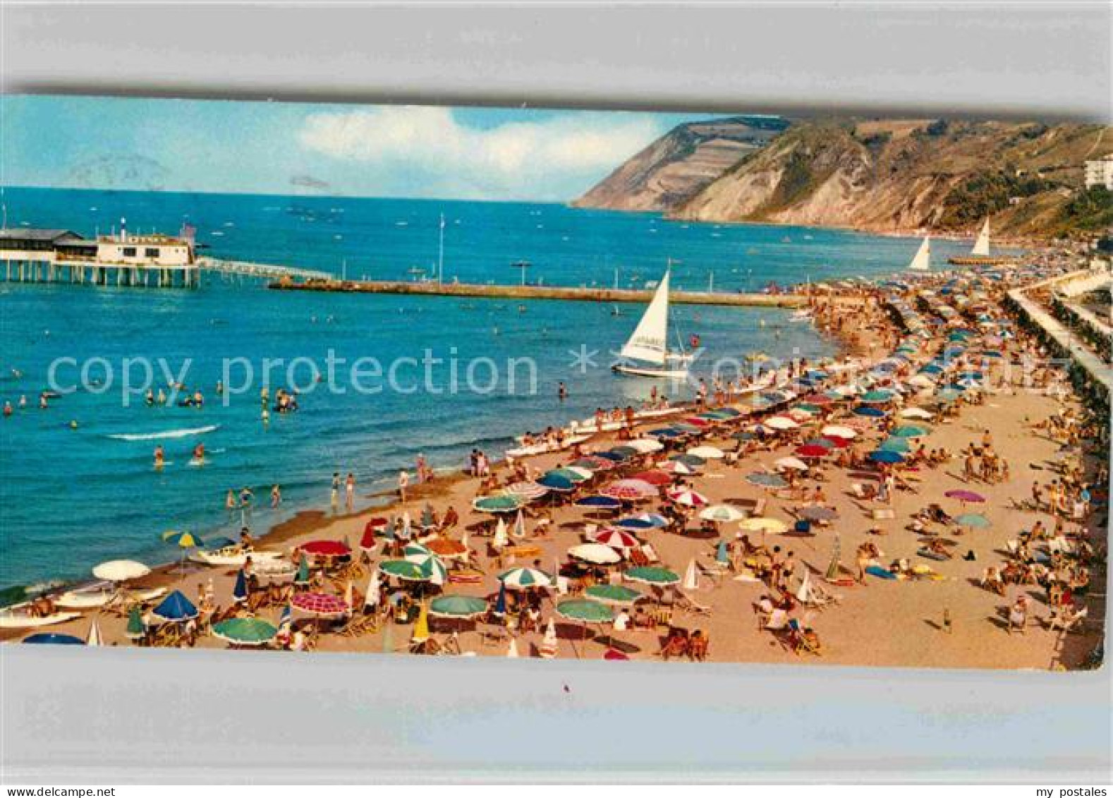 72641523 Gabicce Mare Spiaggia Riviera Adriatica Strand Seebruecke Kueste Italie - Sonstige & Ohne Zuordnung