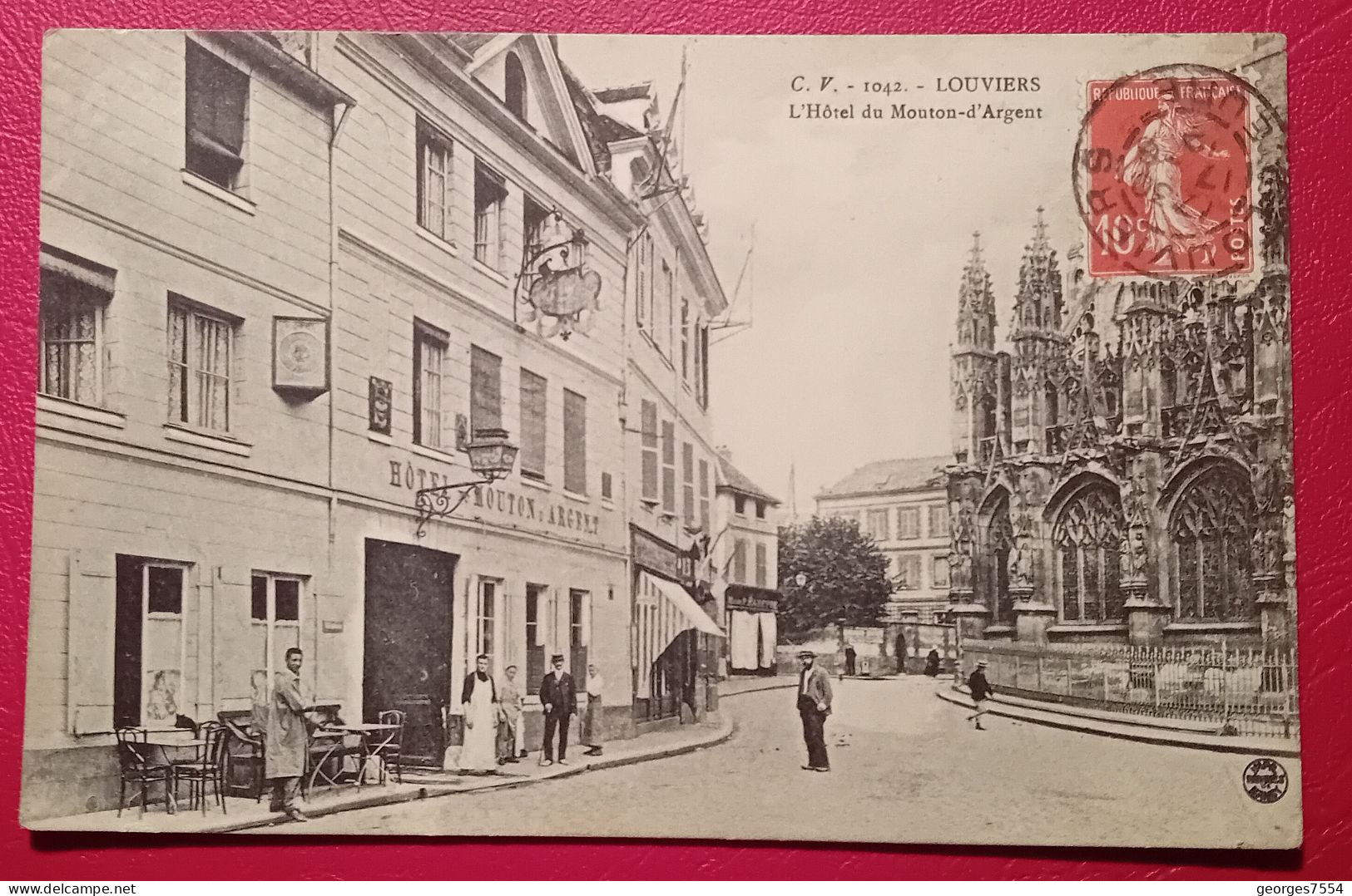 27 - LOUVIERS - L'HOTEL DU MOUTON-*D'ARGENT - Louviers