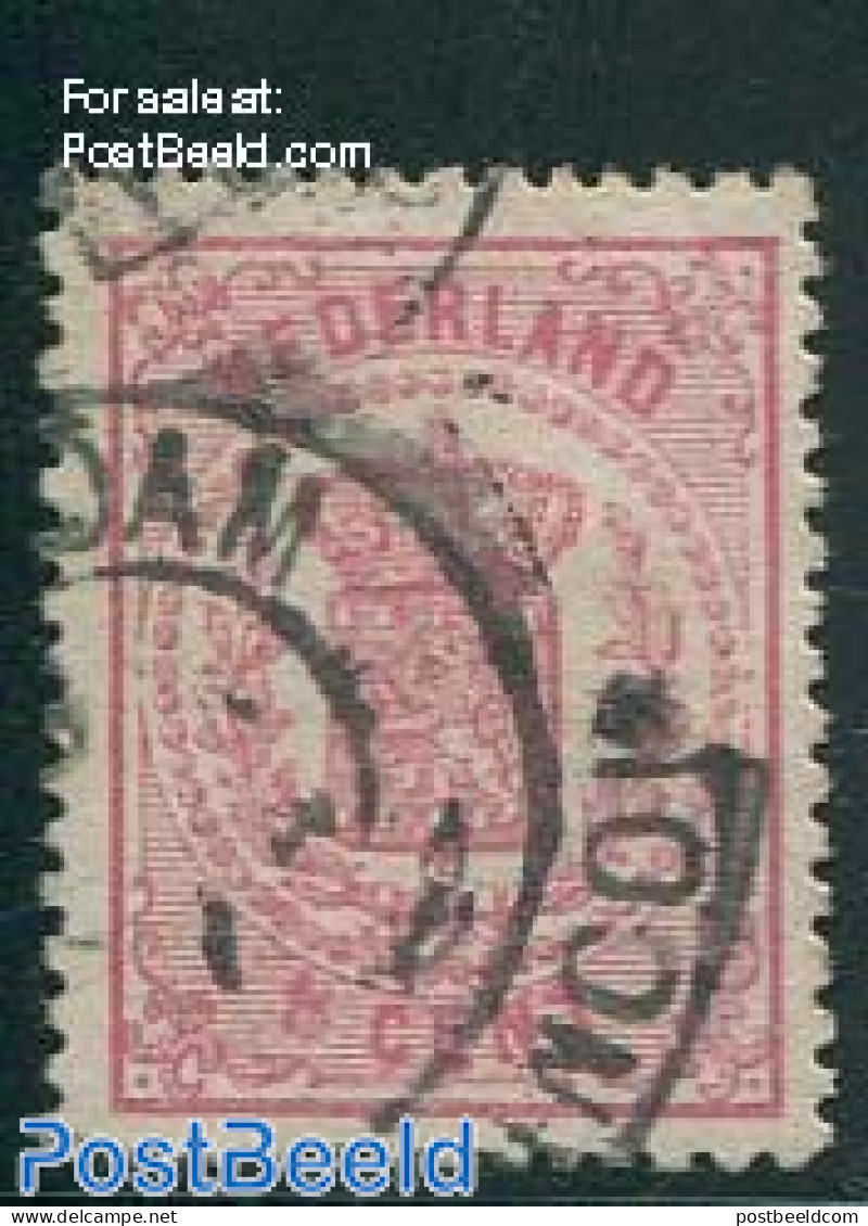 Netherlands 1869 1.5c, Perf. 13.25, Small Holes, Used, Used Stamps - Gebraucht