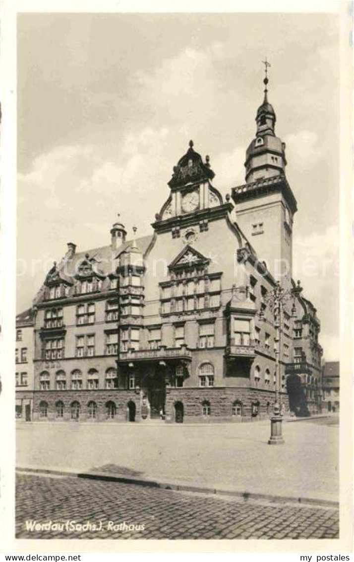 72640873 Werdau Sachsen Rathaus Werdau - Werdau