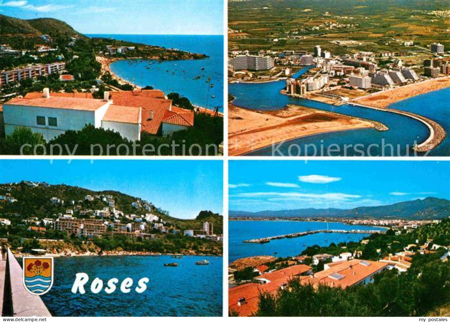 72640851 Roses Costa Brava Hafen Strand Bucht Roses Costa Brava - Autres & Non Classés