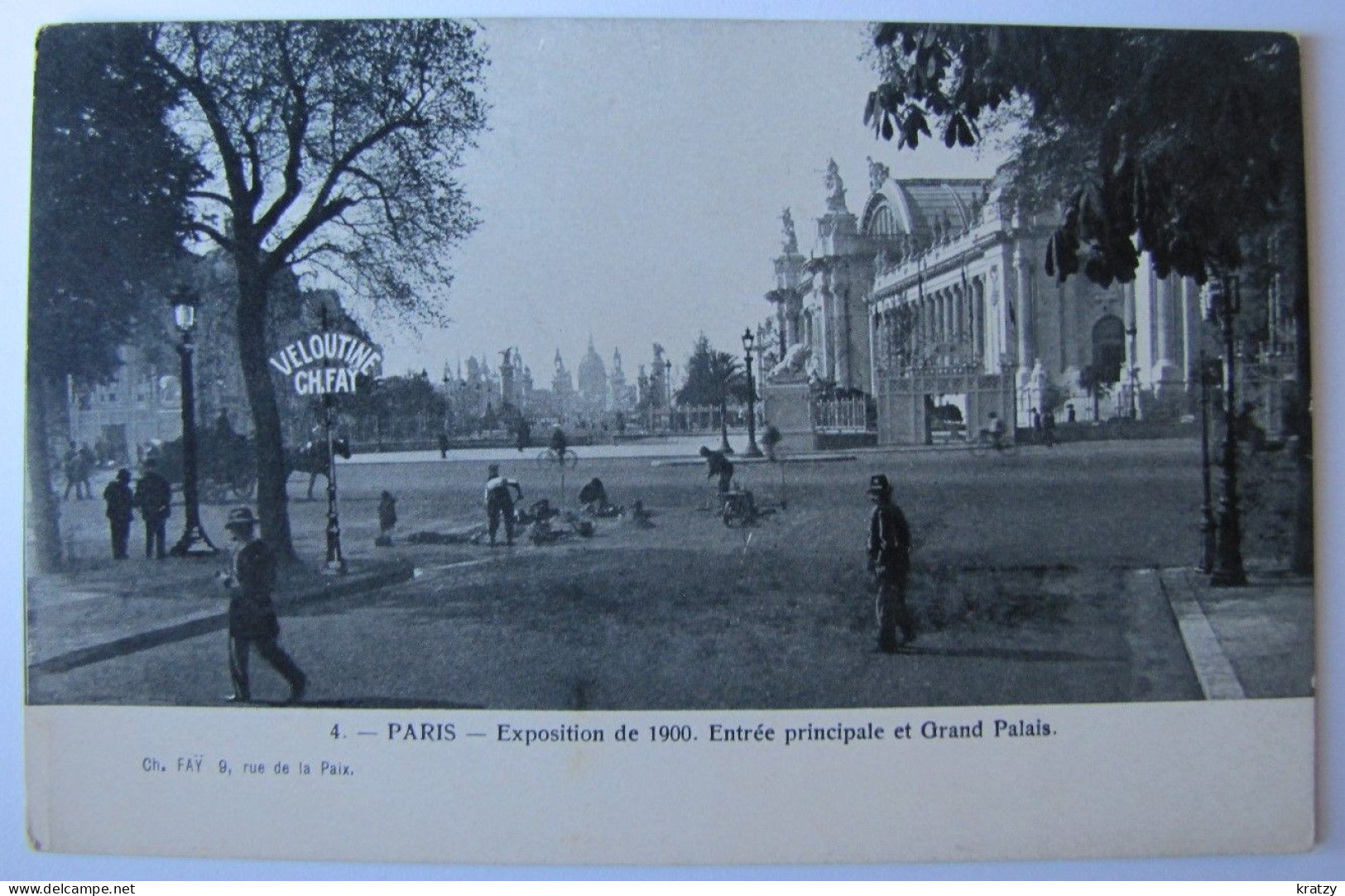 FRANCE - PARIS - Exposition Universelle De 1900 - Entrée Principale Et Grand Palais - Expositions