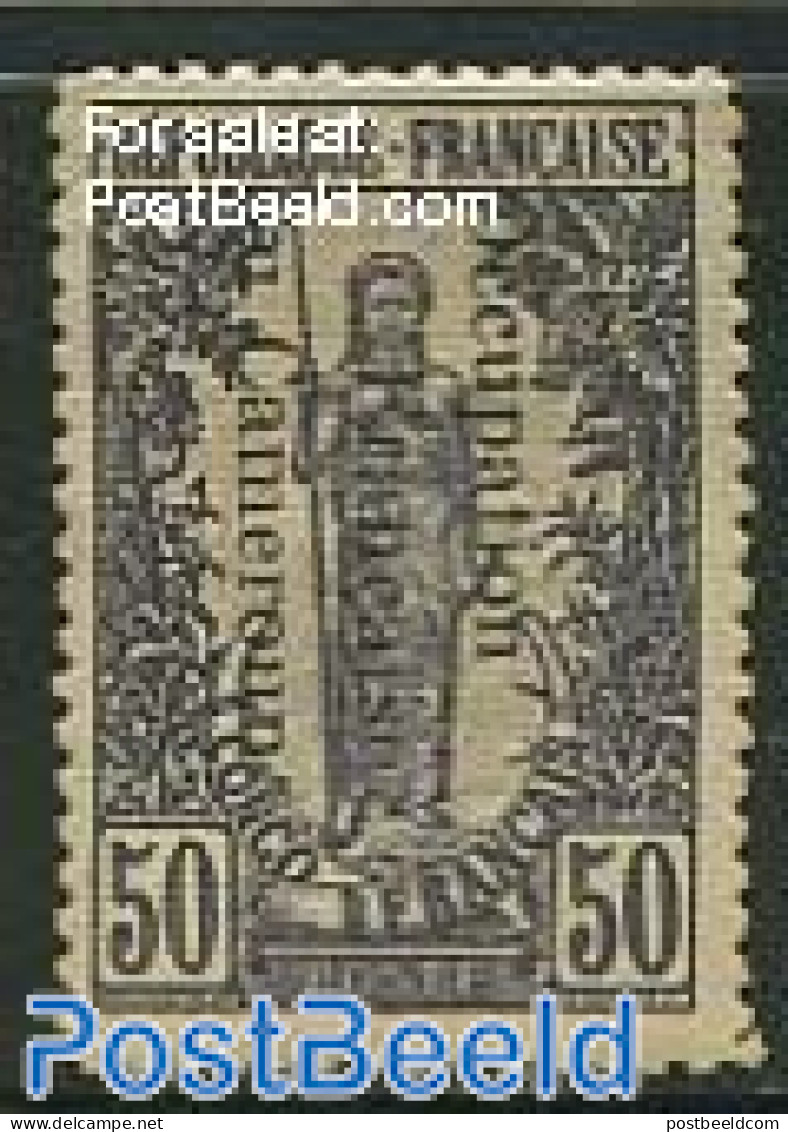 Cameroon 1916 50c, Stamp Out Of Set, Unused (hinged), Various - Costumes - Kostüme